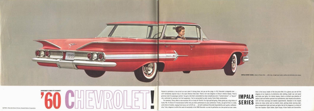 1960 Chevrolet DeLuxe Brochure Page 9